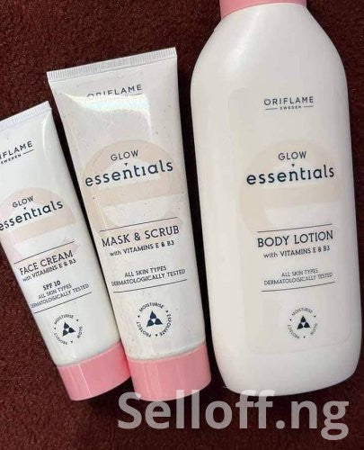 Glow Essentials Body Lotion with Vitamins E & B3 - GLOW FIT ESSENTIALS