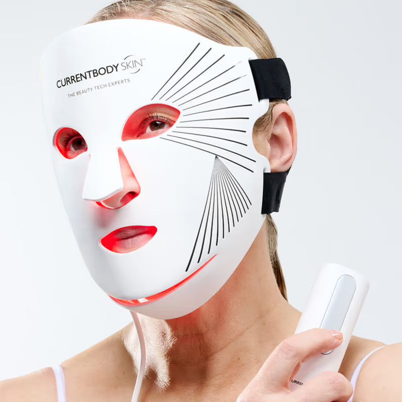 LED Face & Neck Mask – Full Coverage Red Light Therapy for Anti-Aging & Skin Renewal - GLOW FIT ESSENTIALS