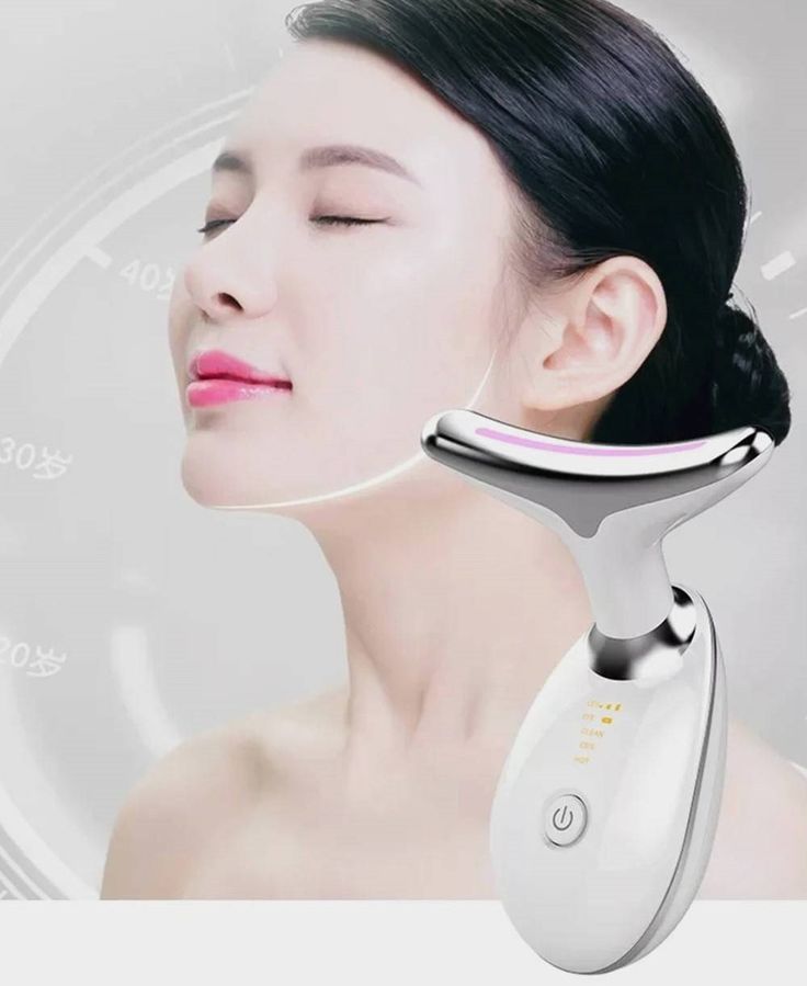 7-in-1 Neck Beauty Device – LED Skin Tightening & Anti-Aging Massager - GLOW FIT ESSENTIALS