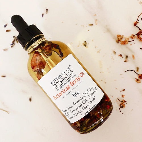 Botanical Body Oil -BOTANICAL COLLECTION - Organic Body Lotion - GLOW FIT ESSENTIALS