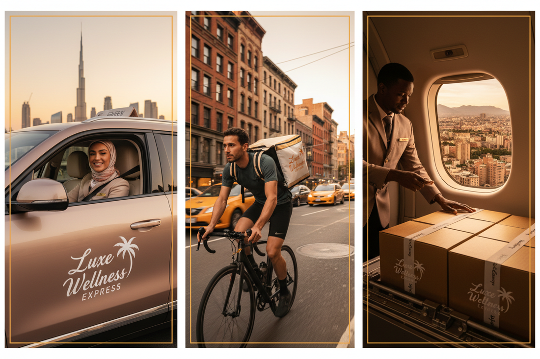 Delivery driver, cyclist and cargo flight attendant job opportunities at Glow Fit Essentials across UAE, USA and Africa