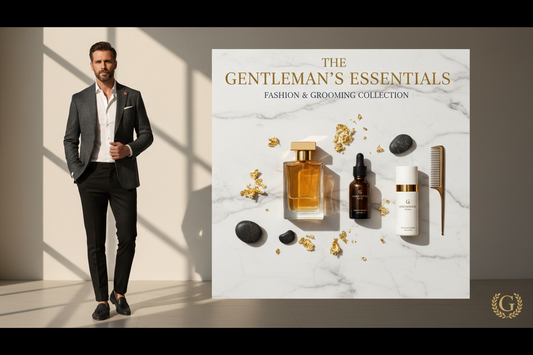 Men’s Style & Grooming Guide 2026 – Tracksuits, Cargo Shorts & Grooming Kits | Glow Fit Essentials - GLOW FIT ESSENTIALS