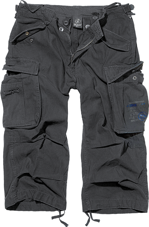 Industry 3/4 Cargo Shorts – 100% Cotton Tactical Shorts in Olive, Black & Dark Olive - GLOW FIT ESSENTIALS
