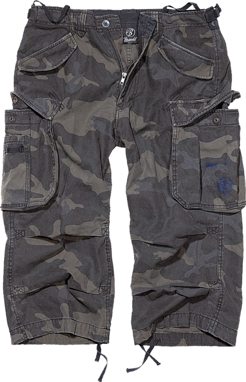 Industry 3/4 Cargo Shorts – 100% Cotton Tactical Shorts in Olive, Black & Dark Olive - GLOW FIT ESSENTIALS
