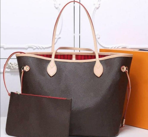 Fashion Women luxurys designers bags 2pcs/set tote crossbody shoulder - GLOW FIT ESSENTIALS