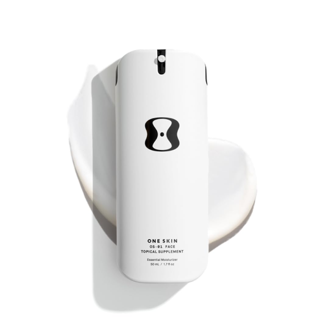 OneSkin OS-01 FACE Topical Supplement Peptide Moisturizer 50ml – Skin Longevity Cream for Anti-Aging, Firmness & Radiance | Glow Fit Essentials