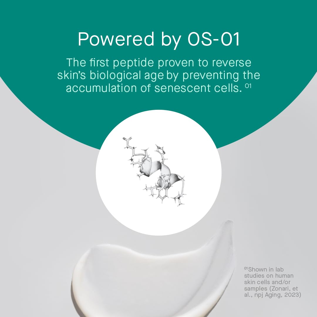 OneSkin OS-01 FACE Peptide Moisturizer – Skin Longevity Cream | Reverses Aging, Hydrates & Improves Firmness & Radiance