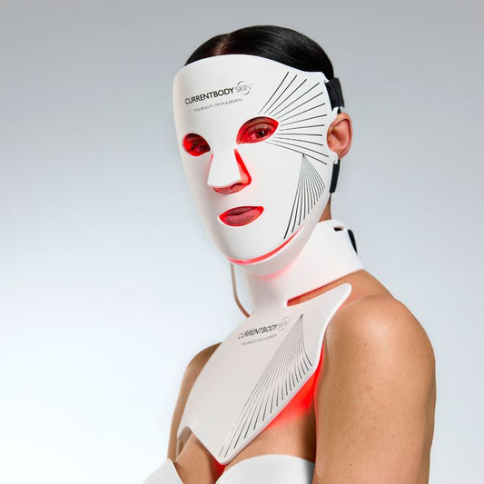 LED Face & Neck Mask – Full Coverage Red Light Therapy for Anti-Aging & Skin Renewal - GLOW FIT ESSENTIALS