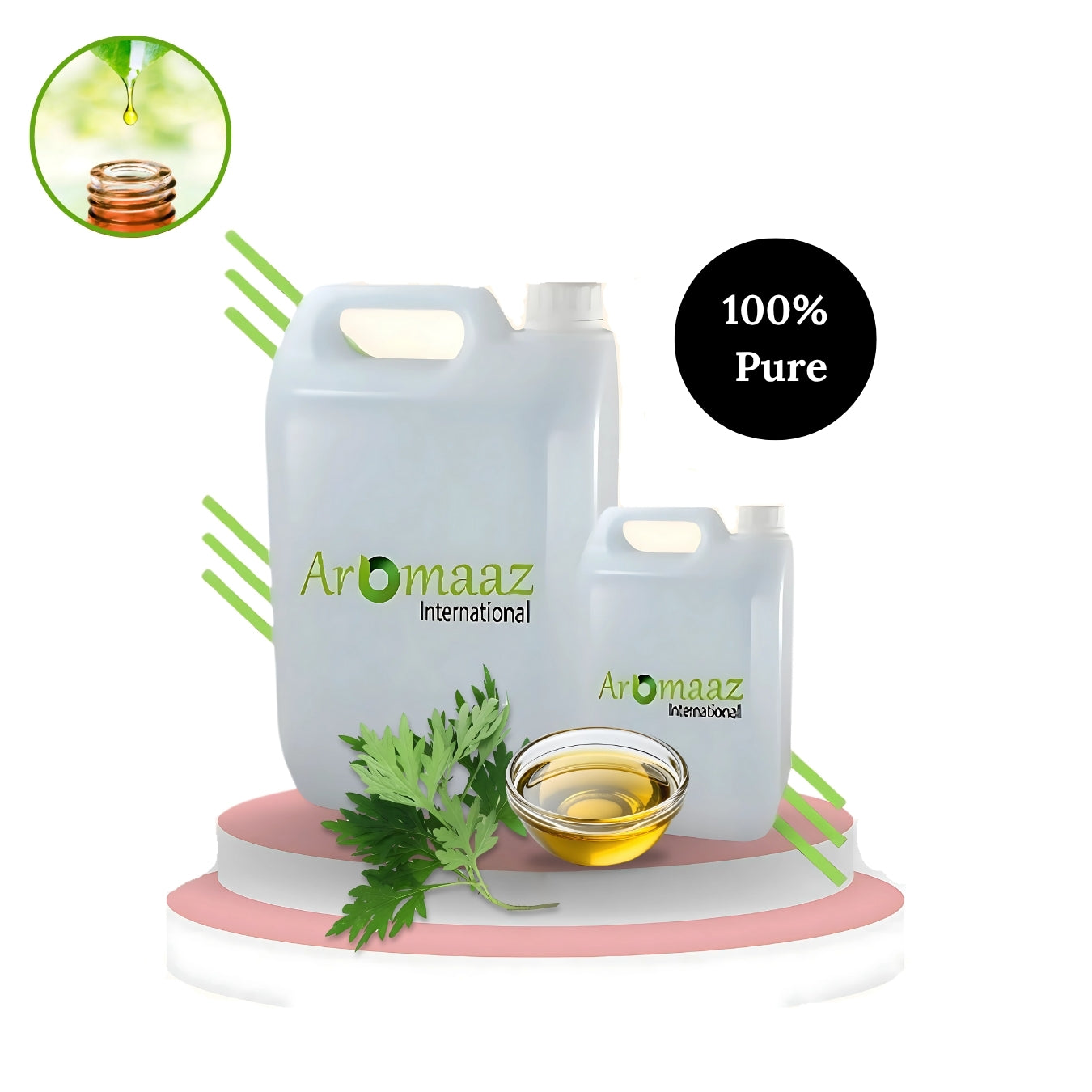 Pure Armoise & Tea Tree Essential Oil – Organic Moroccan Blend for Glowing, Clear Skin - GLOW FIT ESSENTIALS