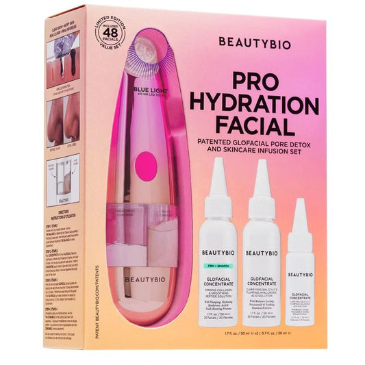 BeautyBio Pro Hydration Facial Set – GloFacial Pore Detox & Skincare Infusion Kit - GLOW FIT ESSENTIALS
