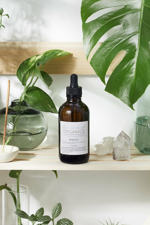 Organic Body Oil / Body Oil / Moisturizer / Organic Oils / Dry Skin - GLOW FIT ESSENTIALS
