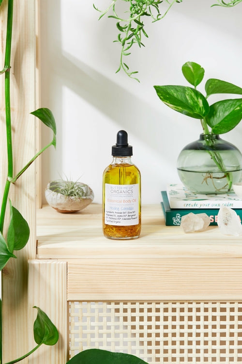 Botanical Body Oil -BOTANICAL COLLECTION - Organic Body Lotion - GLOW FIT ESSENTIALS