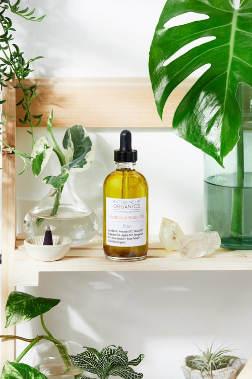 Botanical Body Oil -BOTANICAL COLLECTION - Organic Body Lotion - GLOW FIT ESSENTIALS