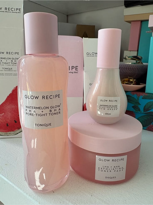 Glow Recipe Brightening Skincare Set – Hydrating & Radiance-Boosting Formula - GLOW FIT ESSENTIALS