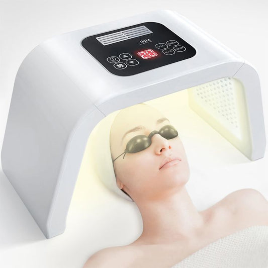 7-Color LED Light Therapy Face Machine – Professional Spa Equipment for Skin Rejuvenation & Anti-Aging - GLOW FIT ESSENTIALS