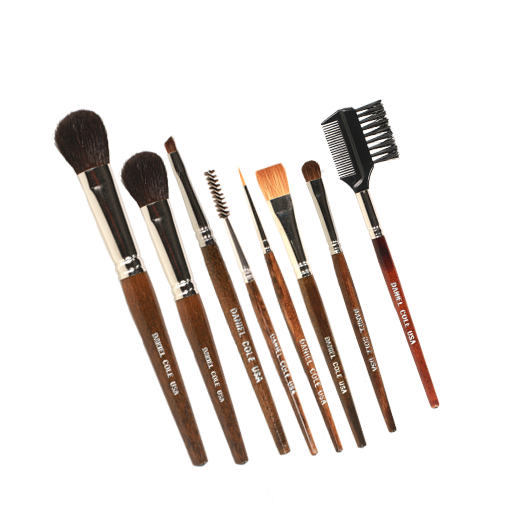 Professional Full Makeup Brush Set – 8 Piece - GLOW FIT ESSENTIALS