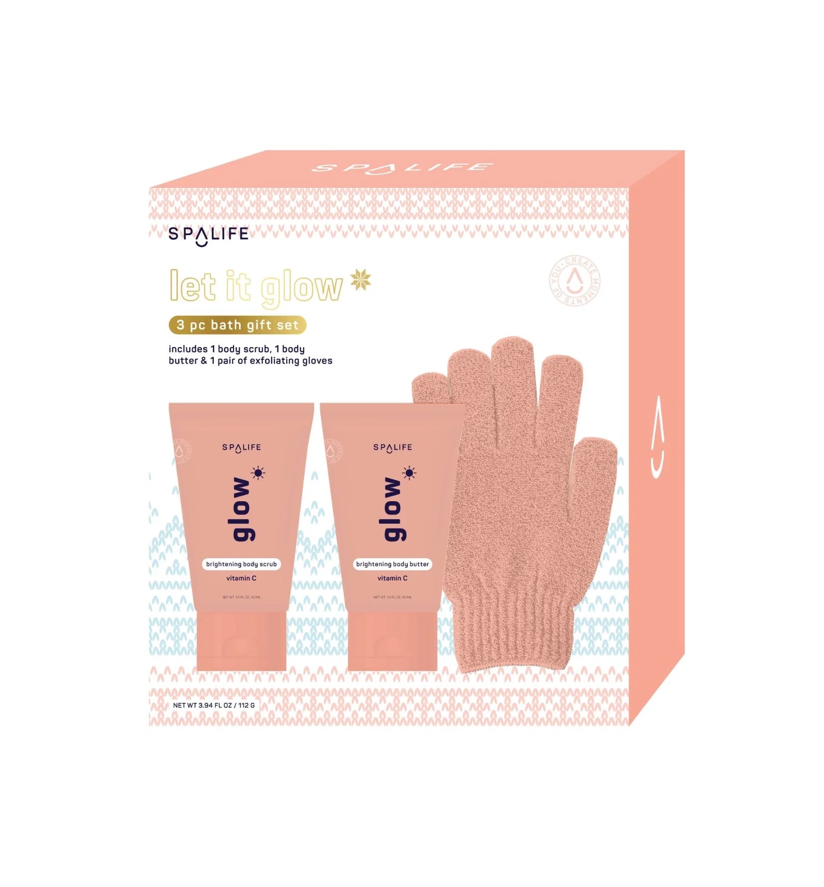 Brightening Vitamin C Bath & Body Gift Set – Body Wash, Lotion & Bath Soak for Radiant Skin - GLOW FIT ESSENTIALS