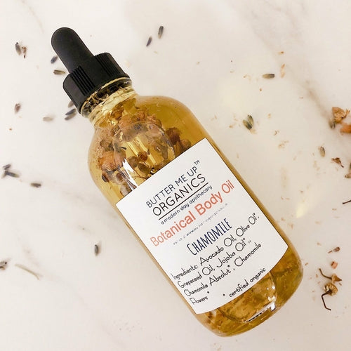 Botanical Body Oil -BOTANICAL COLLECTION - Organic Body Lotion - GLOW FIT ESSENTIALS