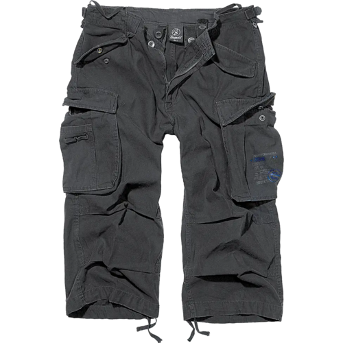 Industry 3/4 Cargo Shorts – 100% Cotton Tactical Shorts in Olive, Black & Dark Olive - GLOW FIT ESSENTIALS