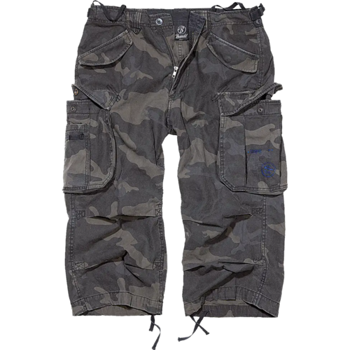 Industry 3/4 Cargo Shorts – 100% Cotton Tactical Shorts in Olive, Black & Dark Olive - GLOW FIT ESSENTIALS