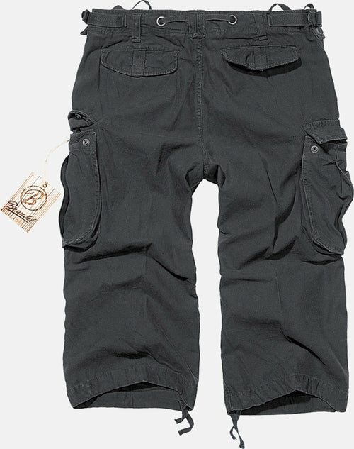 Industry 3/4 Cargo Shorts – 100% Cotton Tactical Shorts in Olive, Black & Dark Olive - GLOW FIT ESSENTIALS