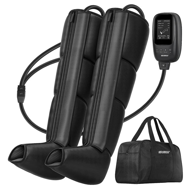 Air Compression Recovery Boots – Leg & Foot Massager for Blood Circulation & Muscle Recovery - GLOW FIT ESSENTIALS