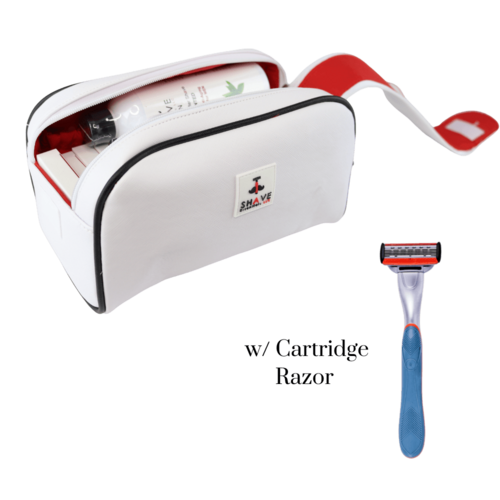 Complete Men's Grooming Kit – Shave Essentials Premium Set with Razor, Skincare & Travel Bag - GLOW FIT ESSENTIALS