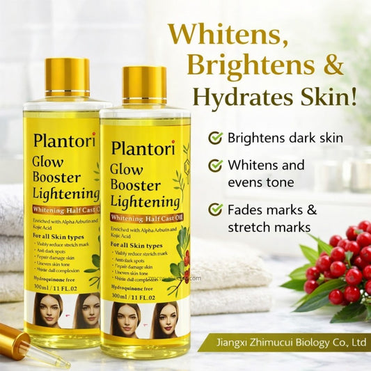 Glowing Booster Brightening Essence – Arbutin, Kojic Acid & Anti-Aging Whitening Oil - GLOW FIT ESSENTIALS
